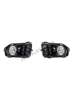 Противотуманные фары с led габаритами Mazda 6 (05-07)